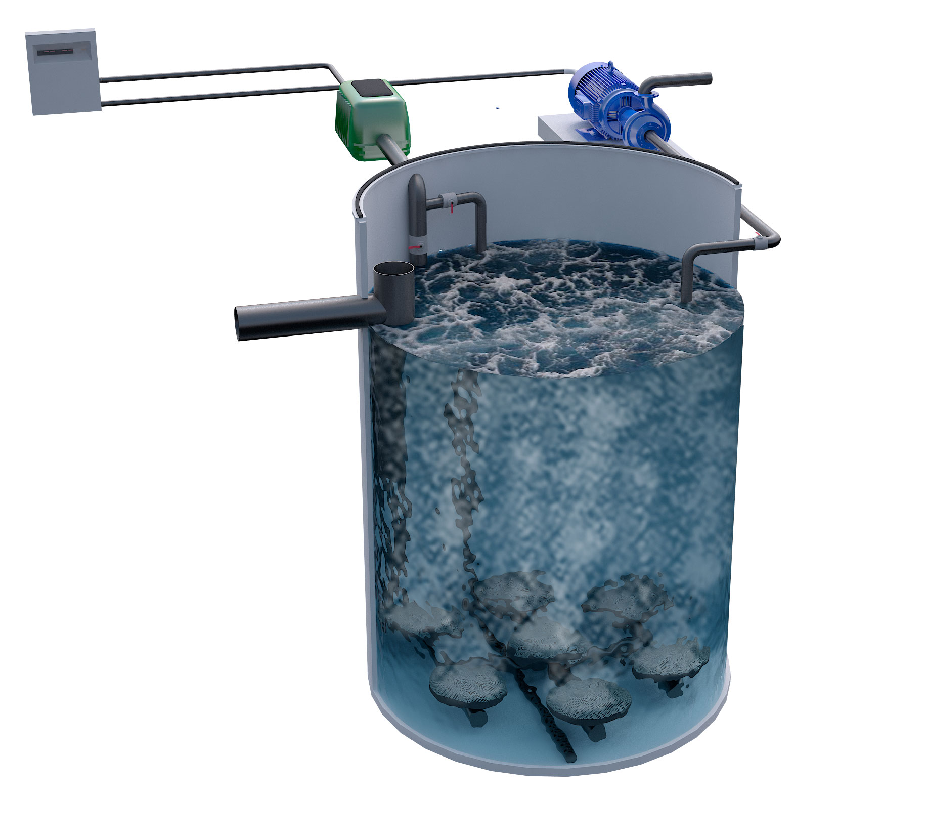 Reactores biologicos secuenciales en El Salvador