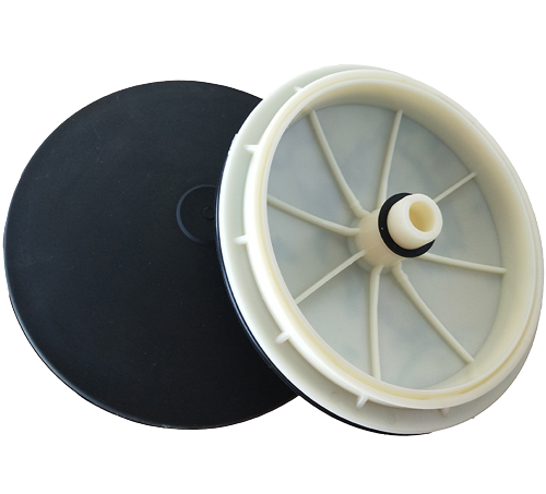 Fitodepuración con material plástico filtrante