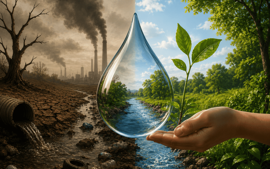 La crisis del agua y la importancia del tratamiento de aguas residuales